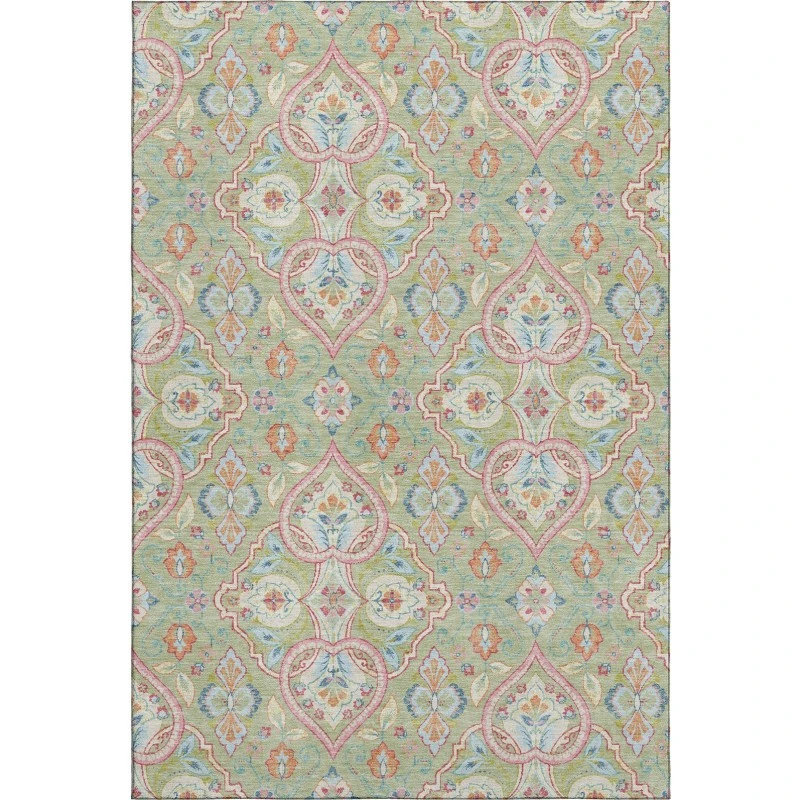 Addison Mayfield Green AMF2207 2ft. 3in. x 7ft. 6in. Rect. Rug