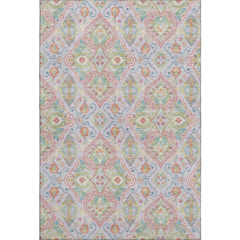 Addison Mayfield Purple AMF2207 8ft. x 10ft. Rect. Rug