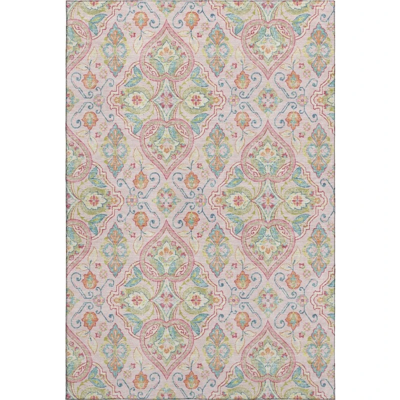 Addison Mayfield Pink AMF2207 9ft. x 12ft. Rect. Rug