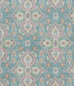 Addison Mayfield Blue AMF2207 8ft. x 10ft. Rect. Rug