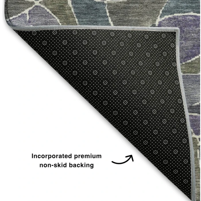 Addison Mayfield Purple AMF2208 5ft. x 7ft. 6in. Rect. Rug