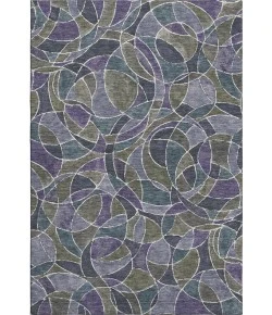 Addison Mayfield Purple AMF2208 5ft. x 7ft. 6in. Rect. Rug