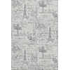 Addison Mayfield Ivory AMF2209 - 8ft. Round Rug