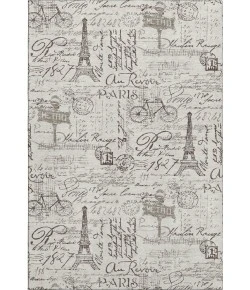 Addison Mayfield Ivory AMF2209 - 8ft. Round Rug