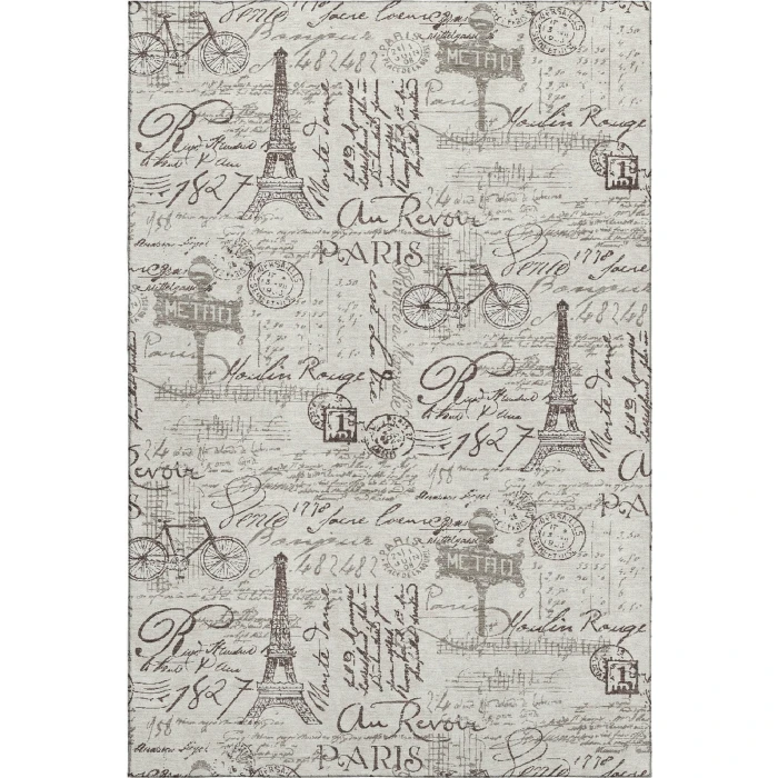 Addison Mayfield Ivory AMF2209 - 8ft. Round Rug
