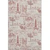 Addison Mayfield Red AMF2209 - 8ft. Round Rug
