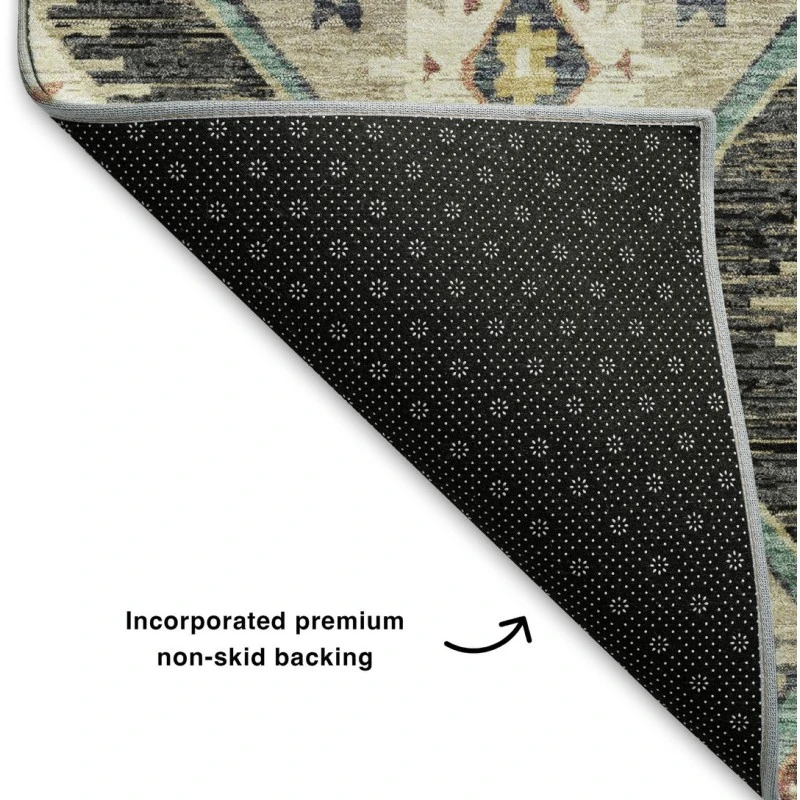 Addison Mayfield Black AMF2210 2ft. 3in. x 7ft. 6in. Rect. Rug