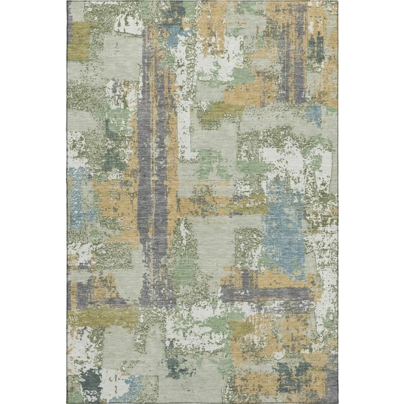 Addison Mayfield Green AMF2212 - 8ft. Round Rug