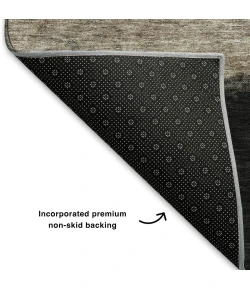 Addison Mayfield Black AMF2214 2ft. 3in. x 7ft. 6in. Rect. Rug