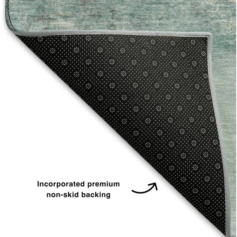 Addison Mayfield Teal AMF2214 - 8ft. Round Rug
