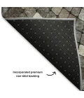 Addison Mayfield Brown AMF2216 - 8ft. Round Rug