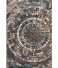 Addison Mayfield Orange AMF2216 - 8ft. Round Rug