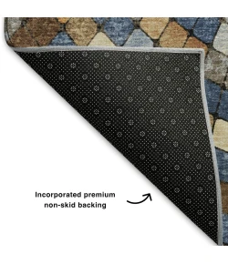 Addison Mayfield Blue AMF2216 2ft. 3in. x 7ft. 6in. Rect. Rug