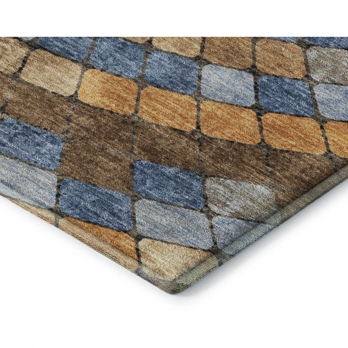 Addison Mayfield Blue AMF2216 2ft. 3in. x 7ft. 6in. Rect. Rug