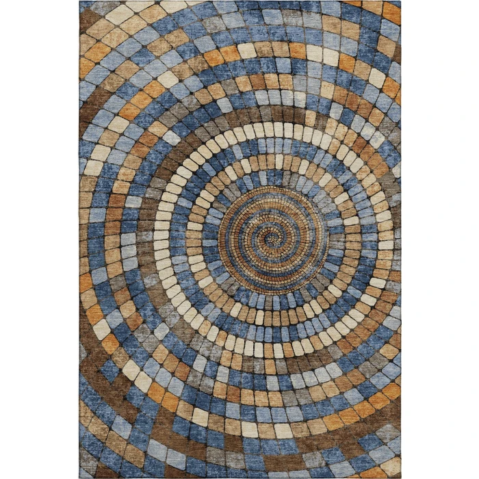 Addison Mayfield Blue AMF2216 2ft. 3in. x 7ft. 6in. Rect. Rug