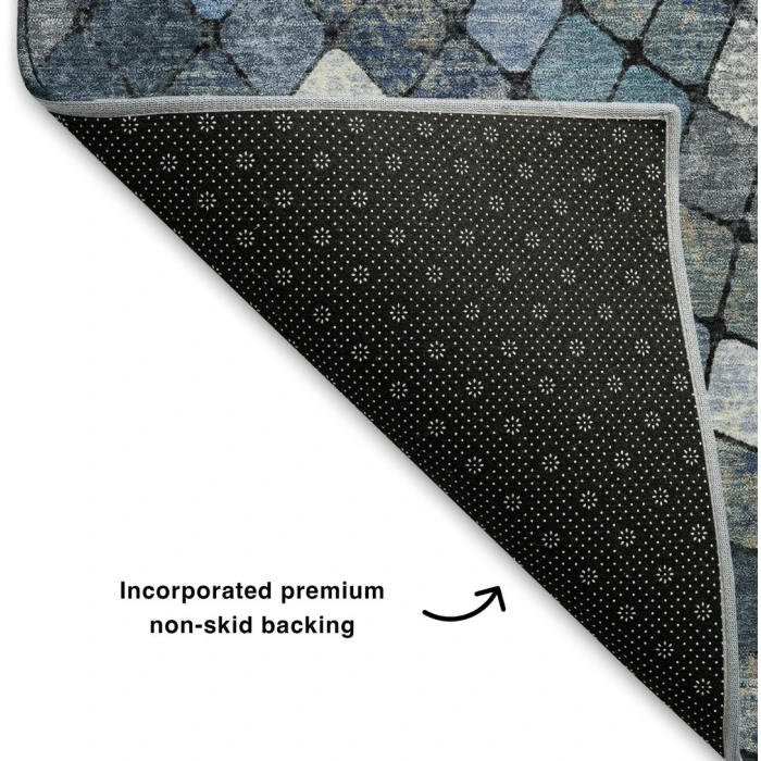 Addison Mayfield Blue AMF2216 2ft. 3in. x 7ft. 6in. Rect. Rug