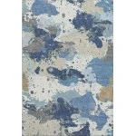Addison Mayfield Blue AMF2217 - 8ft. Round Rug