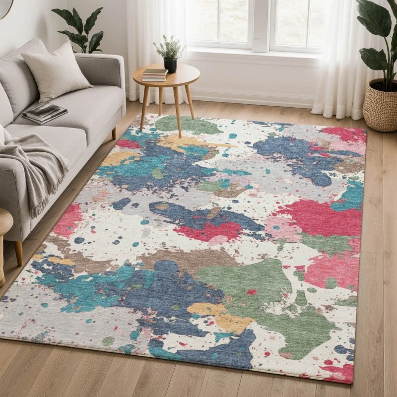 Addison Mayfield Ivory AMF2217 - 8ft. Round Rug