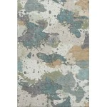 Addison Mayfield Blue AMF2217 - 8ft. Round Rug