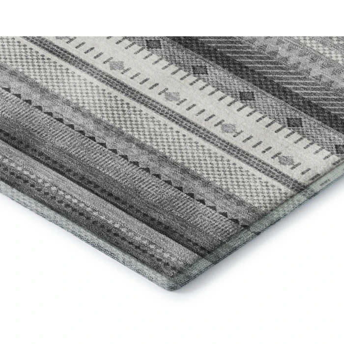 Addison Mayfield Gray AMF2218 5ft. x 7ft. 6in. Rect. Rug