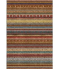 Addison Mayfield Orange AMF2218 - 8ft. Round Rug