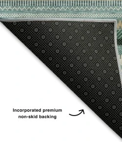 Addison Mayfield Teal AMF2218 8ft. x 10ft. Rect. Rug