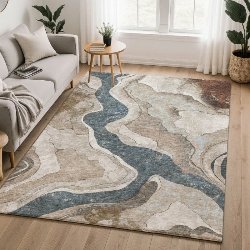 Addison Mayfield Brown AMF2219 5ft. x 7ft. 6in. Rect. Rug