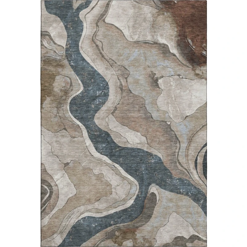 Addison Mayfield Brown AMF2219 5ft. x 7ft. 6in. Rect. Rug