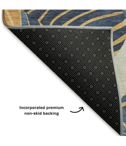 Addison Mayfield Blue AMF2220 8ft. x 10ft. Rect. Rug