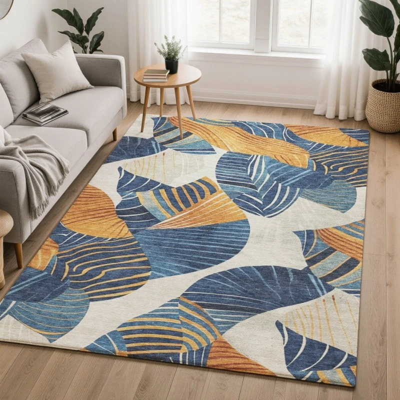 Addison Mayfield Blue AMF2220 5ft. x 7ft. 6in. Rect. Rug