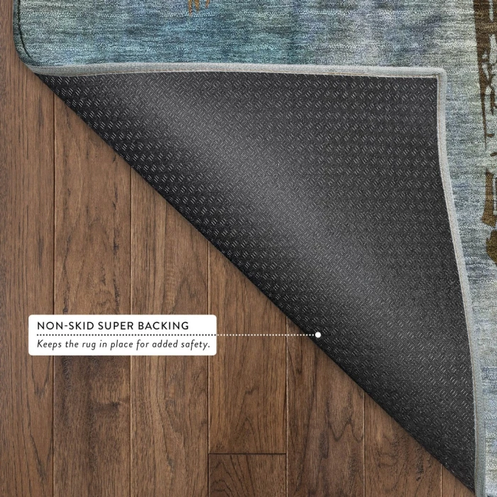Addison Mayfield Blue AMF2222 2ft. 3in. x 7ft. 6in. Rect. Rug