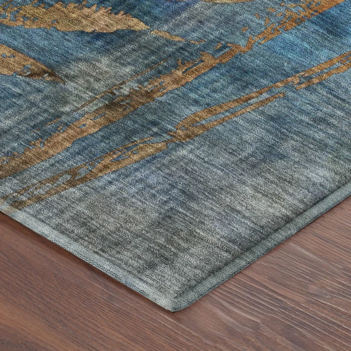 Addison Mayfield Blue AMF2222 2ft. 3in. x 7ft. 6in. Rect. Rug