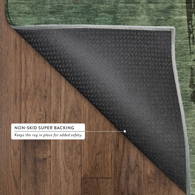 Addison Mayfield Green AMF2222 - 8ft. Round Rug