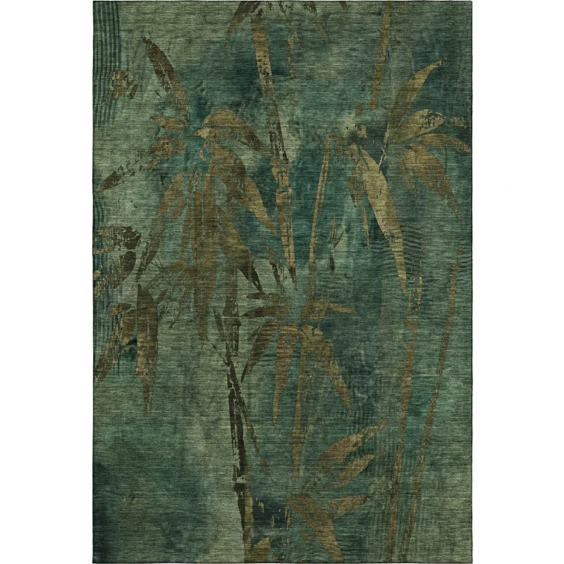 Addison Mayfield Green AMF2222 - 8ft. Round Rug