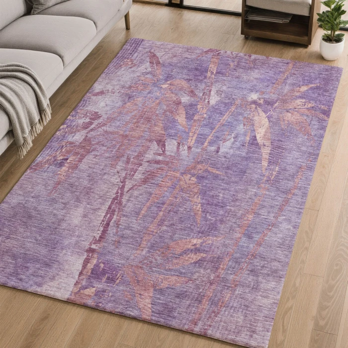 Addison Mayfield Purple AMF2222 9ft. x 12ft. Rect. Rug