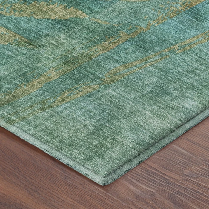 Addison Mayfield Teal AMF2222 2ft. 3in. x 7ft. 6in. Rect. Rug