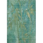 Addison Mayfield Teal AMF2222 - 8ft. Round Rug