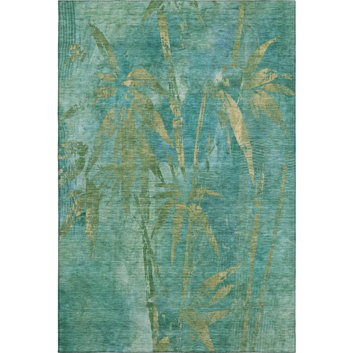 Addison Mayfield Teal AMF2222 2ft. 3in. x 7ft. 6in. Rect. Rug