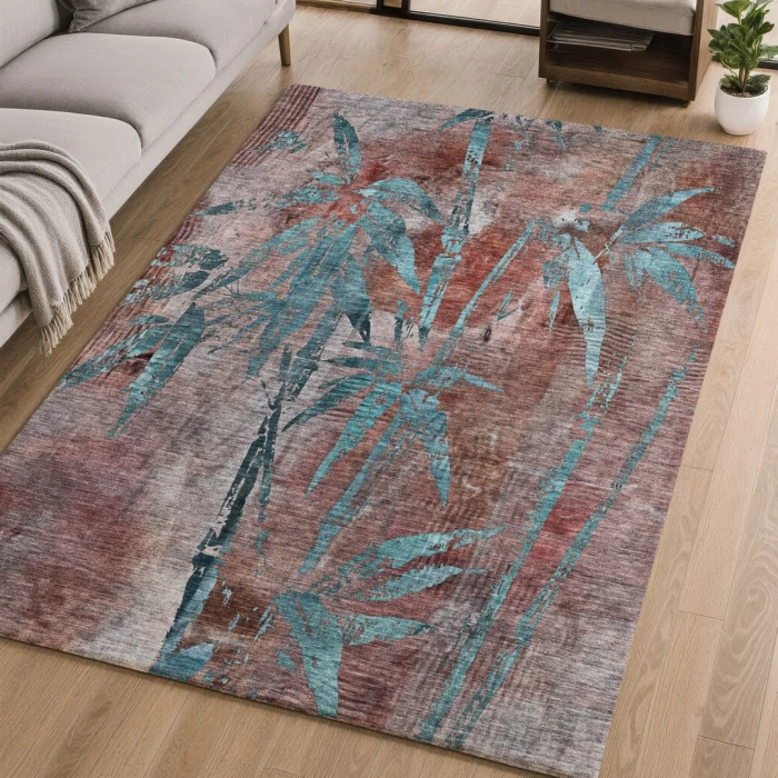Addison Mayfield Orange AMF2222 2ft. 3in. x 7ft. 6in. Rect. Rug