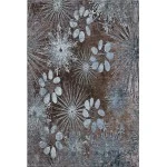 Addison Mayfield Brown AMF2225 - 8ft. Round Rug