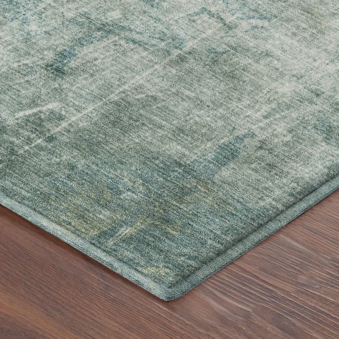 Addison Mayfield Teal AMF2226 - 8ft. Round Rug