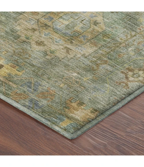 Addison Mayfield Green AMF2227 - 8ft. Round Rug
