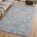 Addison Mayfield Blue AMF2227 - 8ft. Round Rug