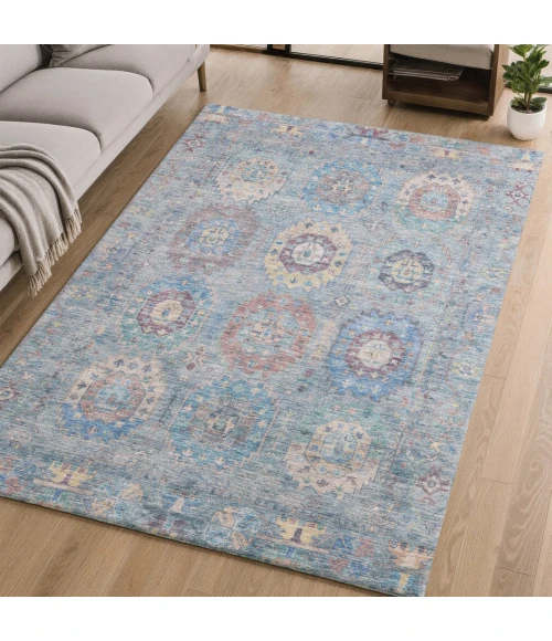 Addison Mayfield Blue AMF2227 9ft. x 12ft. Rect. Rug