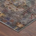 Addison Mayfield Gray AMF2227 - 8ft. Round Rug