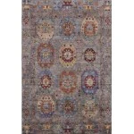 Addison Mayfield Gray AMF2227 - 8ft. Round Rug