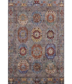 Addison Mayfield Gray AMF2227 - 8ft. Round Rug