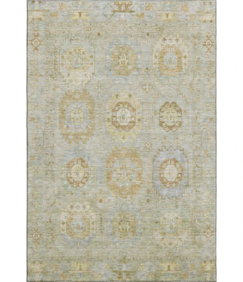 Addison Mayfield Green AMF2227 - 8ft. Round Rug