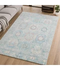 Addison Mayfield Blue AMF2227 - 8ft. Round Rug