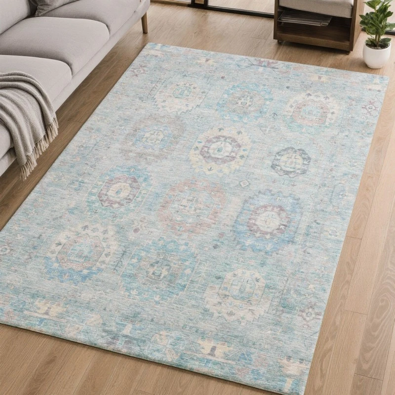 Addison Mayfield Blue AMF2227 2ft. 3in. x 7ft. 6in. Rect. Rug